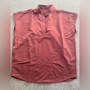 Mauve Rafael Figs Scrub Top